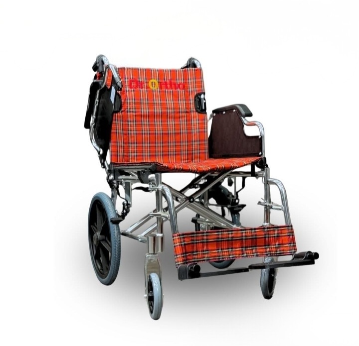 كرسي متحرك مانوال المونيوم عجل صغير  - Dr ortho